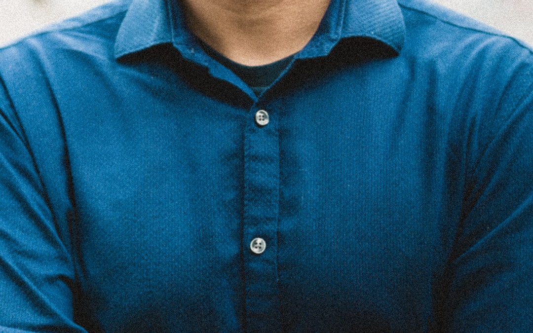 Photo blue shirt