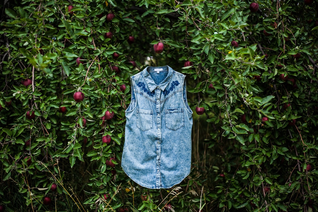 Photo denim shirt