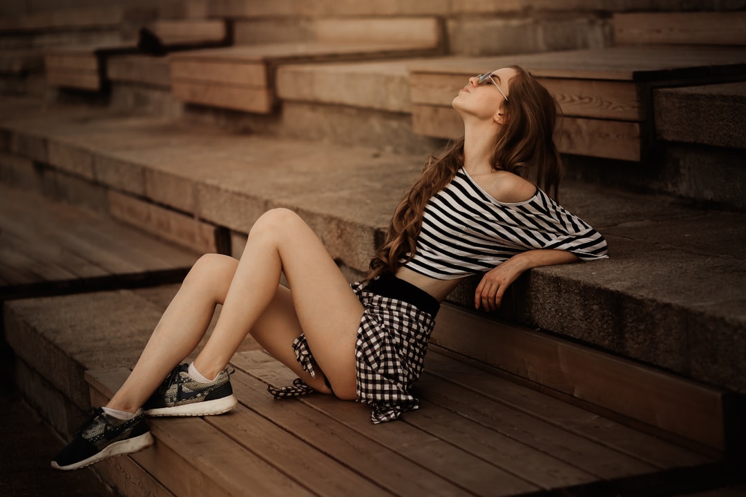 Photo long skirt